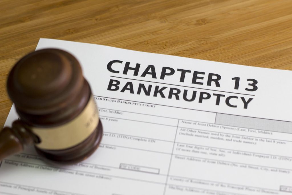 Government Documents for filing Chapter 13 bankruptcy