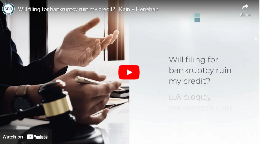 Will Filing for Bankruptcy Ruin my Credit Video