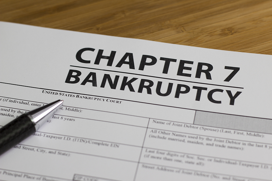 Bankruptcy Chapter 7 debt relief